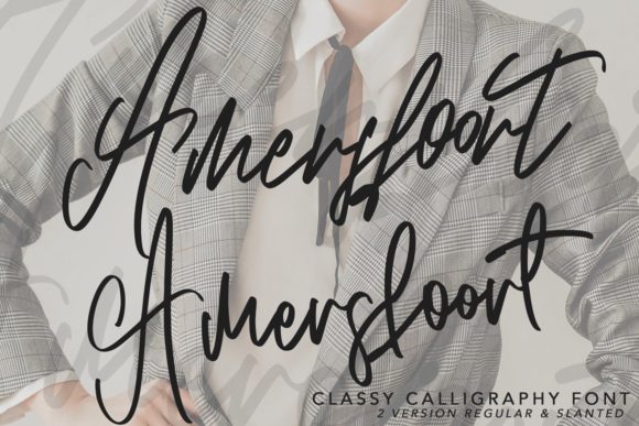 Amersfoort: A Timeless Script Font for Handmade Creators