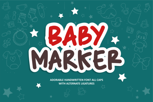 Baby Marker Font for a Whimsical Brand Upgrade
