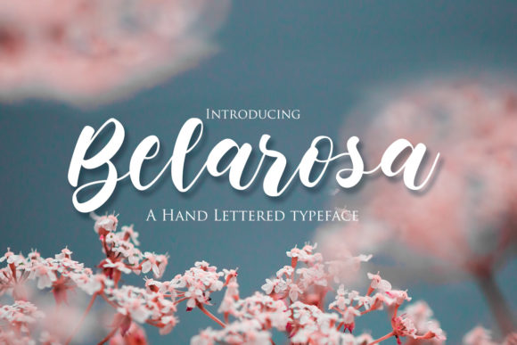Belarosa: A Chic Script Font for Editorial Design