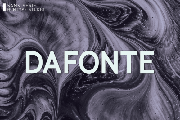 Dafonte Font Download for Bold Design Projects