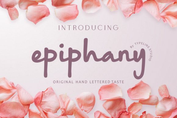Epiphany Font for Elegant Branding and Creative Projects