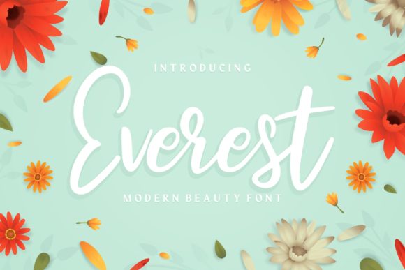 Everest Handwritten Font for Web and Digital Design