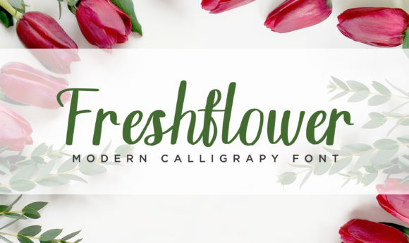Freshflower: A Handwritten Font for Modern Web Design