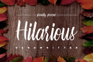 Hilarious: A Modern Handwritten Font for Digital Branding