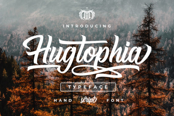 Hugtophia: A Timeless Script Font for Modern Branding