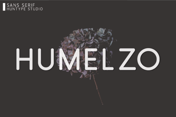 Humelzo: A Simple Sans Serif Font for Creative Projects
