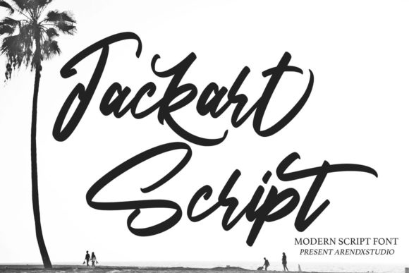 Jackart: A Script Handwritten Font for Creative Web Design