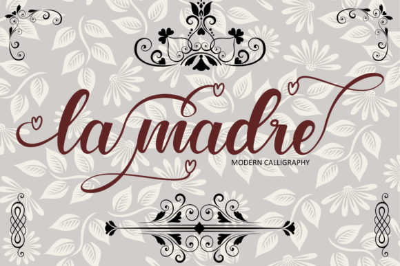 La Madre: A Handwritten Font That Elevates Web Design