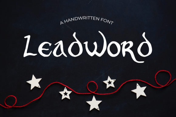 Leadword: A Handwritten Font for Timeless Branding