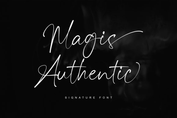 Magis Authentic: A Thin and Elegant Handwritten Font for Branding