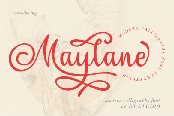 Maylane: A Script Handwritten Font for Creative Web Design