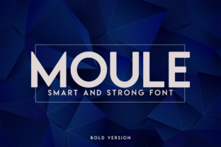 Moule Bold: A Sans Serif Font for Powerful Editorial Design