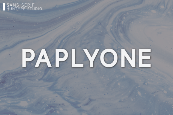 Paplyone: A Clean Sans Serif Font for Modern Campaigns