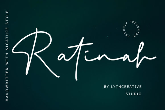 Ratinah – Elegant Script Font for Modern Branding