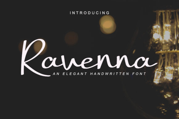 Ravenna: A Script Font That Breathes Life into Handmade Creations