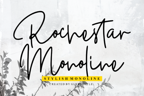 Rochestar: A Handwritten Font for Branding and Social Media