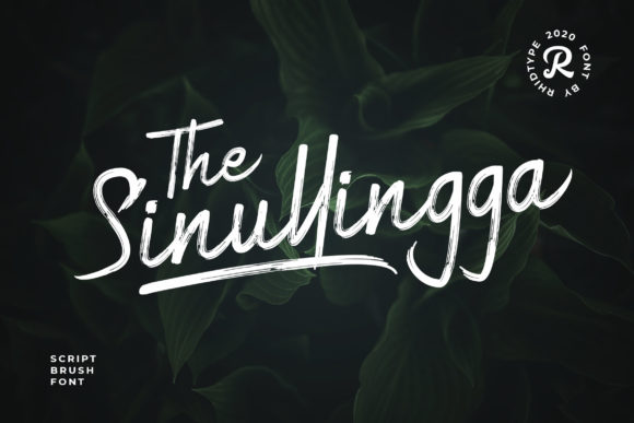 Sinullingga – A Brushed Handwritten Font for Web Design