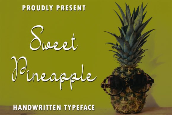 Sweet Pineapple Font for Romantic and Delicate Designs