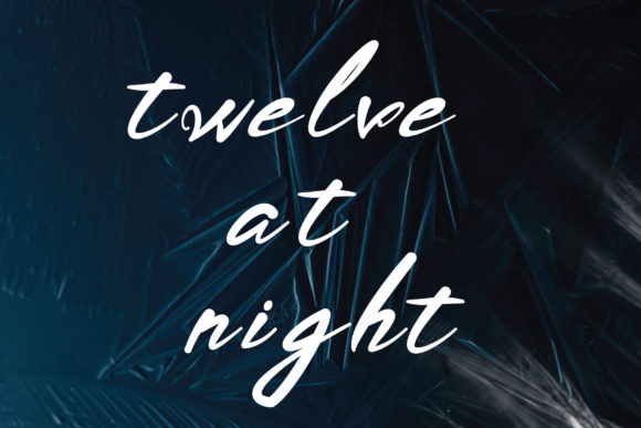 Twelve at Night: A Handwritten Font for Elegant Web Design