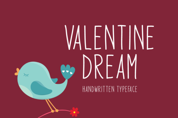 Valentine Dream: A Sweet Script Font for Creative Projects