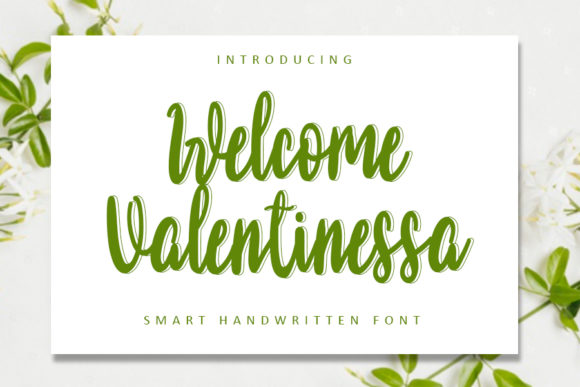 Welcome Valentinessa: A Sweet Script Font for Business Branding